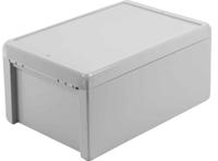 96036365-b-261712-abs-7035 Bopla Bocube Series Light Grey ABS Enclosure, IP66, IP68, Light Grey Lid, 271 x 170 x 120mm