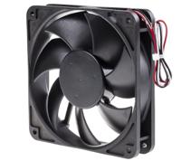 fd1212-a1051e2al ARX CeraDyna Series Axial Fan, 12 V dc, DC Operation, 180.8m³/h, 5.04W, 420mA Max, 120 x 120 x 25mm