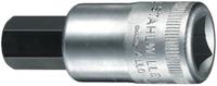03050019 STAHLWILLE 1/2 in Drive Bit Socket, Hex Bit, 19mm, 60 mm Overall Length