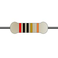 mf0207fte52-20r Yageo 20Ω Metal Film Fixed Resistor 0.6W ±1% MF0207FTE52-20R
