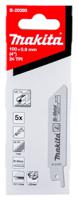 b-20395 Makita, 24 Teeth Per Inch 100mm Cutting Length Reciprocating Saw Blade, Pack of 5