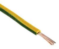 225-2153 RS PRO Green/Yellow 1.5mm² Hook Up Wire, 16 AWG, 30/0.2 mm, 305m, PVC TI3 Insulation