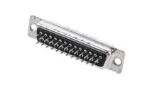 121073-2157-d ITT Cannon Original D 25 Way Through Hole D-sub Connector Socket, 2.8mm Pitch