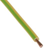 4725002 Lapp ÖLFLEX® H05Z-K 90° Series Green/Yellow 0.75 mm² Hook Up Wire, 18 AWG, 100m,