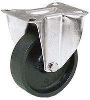 28802 LAG Fixed Castor Wheel, 120kg Capacity, 80mm Wheel