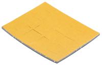 302-3107 RS PRO Square Polymer Non Slip Pad 20.5mm width x 20.5mm length x 3mm height
