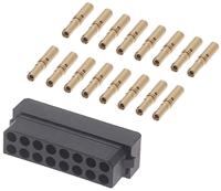 m80-8881605 HARWIN Datamate Connector Kit Containing 16 way DIL Female Shell, Crimps
