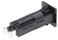 w28-xq1a-15 TE Connectivity Thermal Circuit Breaker - W28 SP Pole 32 V dc, 250 V ac Voltage Rating Panel Mount, 15A Current Rating