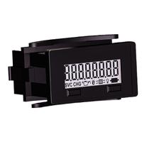 6320-0500-0000 Trumeter 6320 Hour Meter, 7 (Annunciators Icon), 8 (Figure) Digit LCD, -0.5 → 30 V dc, 300 V ac/dc