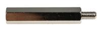 806-6654 RS PRO Standoff, M5 x M5 Thread, 40mm Body, Brass, Male/Female, 8mm Stud