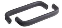 237-312 RS PRO Black Aluminium Handle 57 mm Height, 26mm Width, 210mm Length
