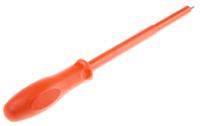 911-1124 ITL Insulated Tools Ltd Slotted Insulated Screwdriver, 10 x 1.6 mm Tip, 203 mm Blade, VDE/1000V, 317 mm Overall