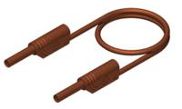 934075105 Hirschmann Test & Measurement, 32A, 1000V ac/dc, Brown, 1m Lead Length