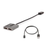 mst14dp122dp StarTech.com 2 port DisplayPort to DisplayPort Adapter, 5K @60 Hz Maximum Resolution
