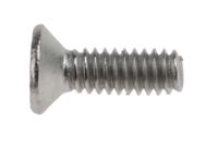 914-1753 RS PRO Pozi M2 Countersunk A2 304 Stainless Steel Machine Screws DIN 965 x 6.0mm