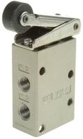 vm430-01-01s SMC Roller Lever 3/2 Pneumatic Manual Control Valve VM400 Series, Rc 1/8, 1/8in, III B