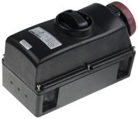 5041686 Scame IP66 Red Surface Mount 3P + E Power Connector Socket ATEX, IECEx, Rated At 16A, 380 → 415 V