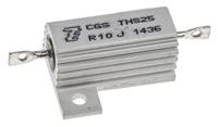 ths25r10j TE Connectivity, 100mΩ 25W Wire Wound Chassis Mount Resistor THS25R10J ±5%