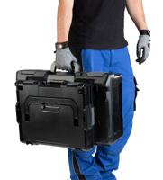 6100000021 BS SYSTEMS XL-BOXX Leer drawers  ABS Tool Case, 607 x 395 x 179mm