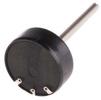 842-7090 RS PRO 10kΩ Rotary Potentiometer 1-Gang Panel Mount