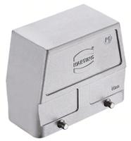 19628160527 HARTING Han EMC Heavy Duty Power Connector Hood, M32 x 1.5 Thread, Side Entry