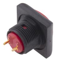 820-7568 RS PRO Push Button Switch, Momentary, PCB, 13.6mm Cutout, SPST, 30V dc, IP67
