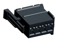 929504-3 TE Connectivity, Junior Power Timer Automotive Connector Socket Black Plug-In 8 Way