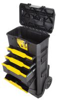 1-79-206 Stanley 3 Drawer Aluminium, Plastic Wheeled