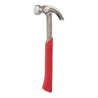 4932478656 Milwaukee Steel Claw Hammer with Rubber Handle, 570g