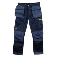 harrison-3033 DeWALT Harrison Men's Grey, Black 64% Polyester, 3% Elastane, 33% Cotton, Size 30 in Waist Size 30 in W 33in L