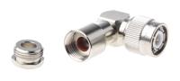 r143156000 Radiall, Plug Cable Mount TNC Connector, 50Ω, Right Angle Body