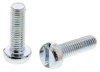 908-7740 RS PRO Slot M2  Cheese Head Steel Machine Screws DIN 84 x 12.0mm
