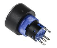 175-8295 RS PRO Illuminated Push Button Switch, Momentary, Panel Mount, 22.2mm Cutout, SPDT, Yellow LED, 250V ac, IP65