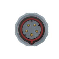 2cma166524r1000 Amphenol Industrial, 2CMA1 IP67, IP69 Red 3P+N+E Industrial Power Plug, Rated At 32A, 415 V