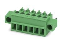 1827745 Phoenix Contact, 3.81mm Pitch, MC 1.5/ 6-STF-3.81, 6 Way, , Pluggable Terminal Block, Plug, Cable Mount, Screw