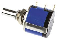 535b1103jc Vishay 535 10kΩ Rotary Potentiometer 5-Turns 1-Gang Panel Mount, 535B1103JC