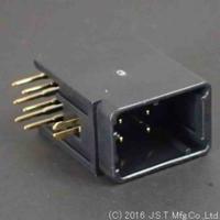 s06b-j21dk-ggxr-lfau JST JFA J2000 Series Right Angle Through Hole PCB Header, 6 Contact(s), 2.5 mm Pitch, 2 Row, Shrouded