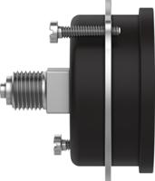 fma-50-10-14-en Festo G 1/4 Analogue Pressure Gauge 10bar Back Entry 50mm Outside Diameter