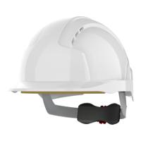 ajb170-000-100 JSP EVOLite White Safety Helmet, Ventilated