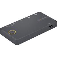 sv221huc4k StarTech.com 2 Port USB DisplayPort, HDMI KVM Switch, HDMI 3840 x 2160 Maximum Resolution