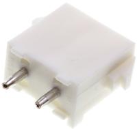 350786-1 TE Connectivity Universal MATE-N-LOK Series Straight Through Hole PCB Header, 2 Contact(s), 6.35 mm Pitch, 1 Row,