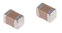 c0805v332kcractu KEMET 3.3nF Multilayer Ceramic Capacitor MLCC, 500V dc V, ±10% , SMD