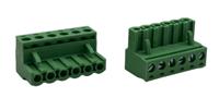hrfe-06005v Conex-It, 5.08mm Pitch, HRFE, 6 Way, Right Angle, Pluggable Terminal Block, Plug, Cable Mount, Screw Termination,