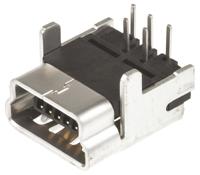 54819-0519 Molex Right Angle, Through Hole, Socket Type B 2.0 USB Connector