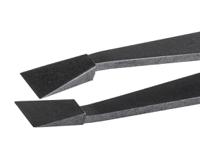 710cf ideal-tek 115 mm, PA66/CF30 (Tip), Plastic (Body), Flat, ESD Tweezers