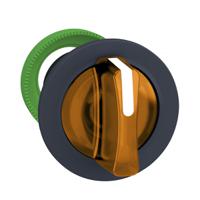 zb5fk1253 Schneider Electric Harmony Series 2 Position Selector Switch Head, 30mm Cutout, Orange Handle