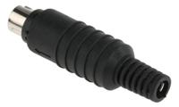 mp-371-s8 Lumberg 8 Pole Miniature Din Plug, 1A, 100 V ac, Male, Cable Mount