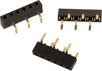 61300415721 Wurth Elektronik WR-PHD Series Bottom Entry PCB Socket, 4-Contact, 1-Row, 2.54mm Pitch