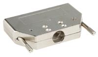 8655mh3711lf Amphenol FCI 8655MH Series Die Cast Zinc D-sub Connector Backshell, 37 Way, Strain Relief