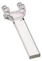 12741021 1274.1021 MENTOR, PCB Mounted LED Light Pipe, Clear Rectangle Lens